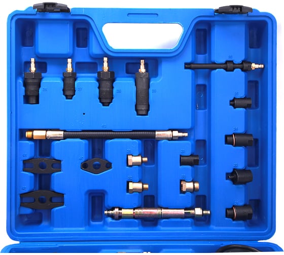 Дизельный компрессометр с комплектом адаптеров Car-Tool 48 предметов CT-B0131