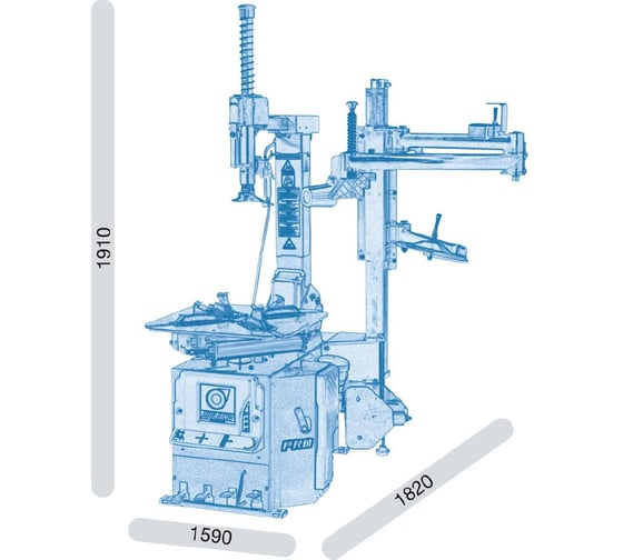 Легковой шиномонтажный станок GIULIANO S226 PRO 380 В 0У-00005719
