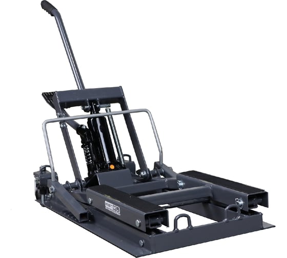 Домкрат для мотоциклов KraftWell г/п 680 кг, г/п 680 кг, цвет серый, подъем до 400 мм KRWMJ5