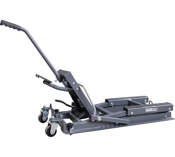 Домкрат для мотоциклов KraftWell г/п 680 кг, г/п 680 кг, цвет серый, подъем до 400 мм KRWMJ5