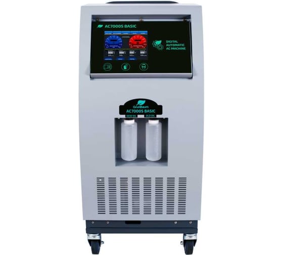 Установка для заправки автокондиционеров Grunbaum AC7000S Basic, автоматическая, R134 00-00007551 GB51007