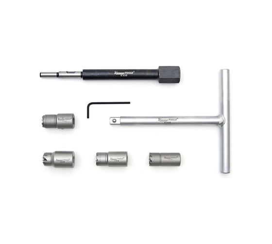 Набор инструментов для зенковки седла инжектора Kamasa Tools K 436 1