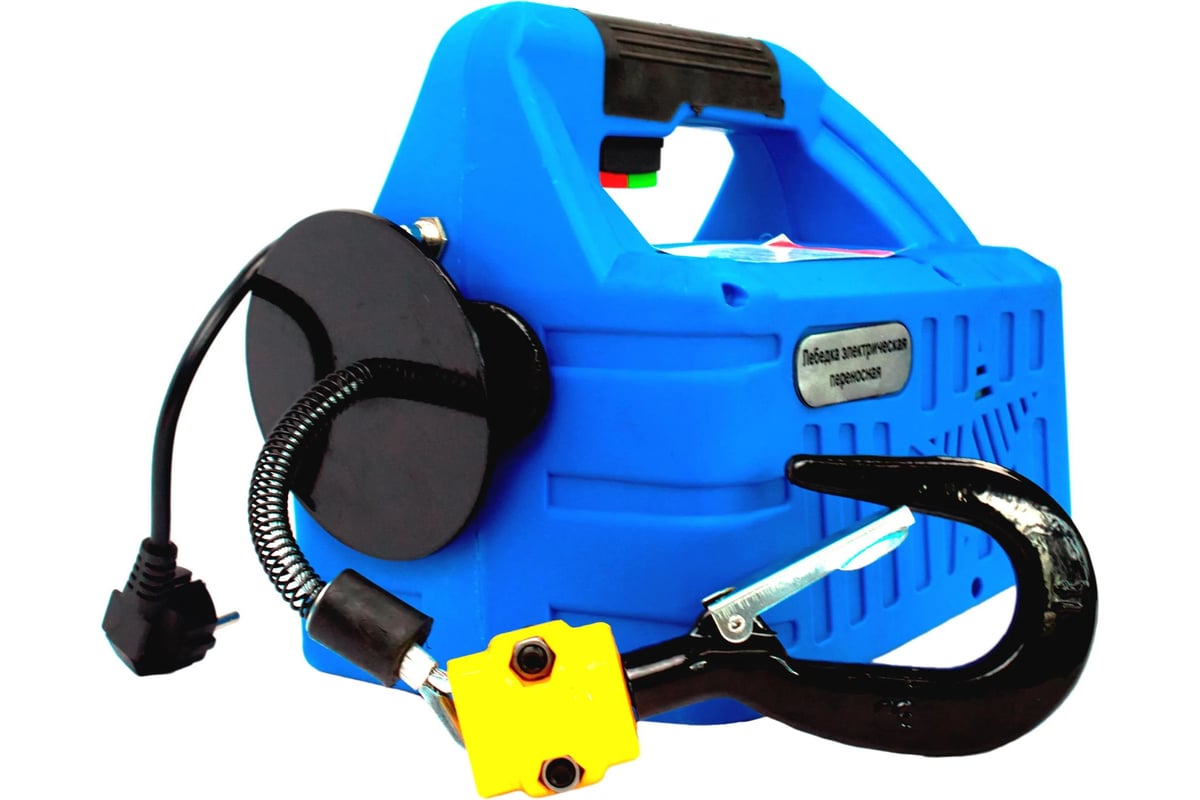 Лебедка электрическая переносная Shtapler SQ-04 (J) 250кг 8,0м 220В, с ...