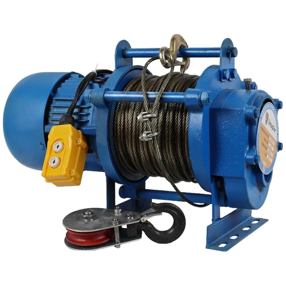 Лебедка электрическая тяговая стационарная Shtapler KCD2S 1000/500кг 35 ...