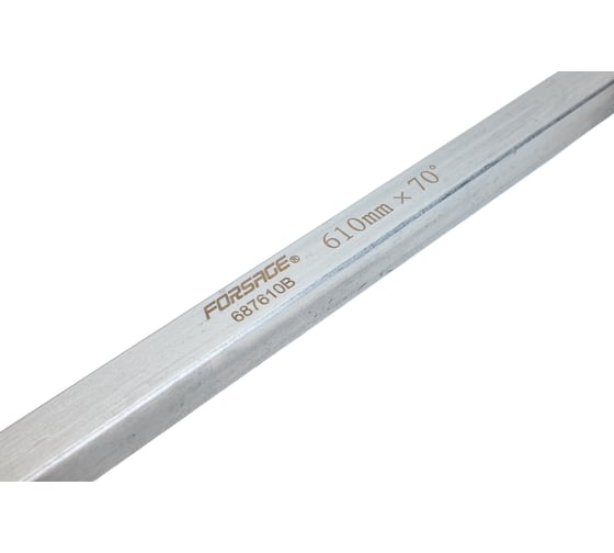 Изогнутая монтажка Forsage 90 градусов с прорезиненной рукояткой 610мм F F-687610C/688610C/(8137)