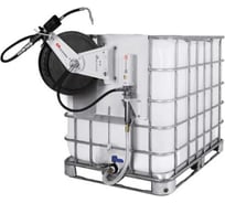 Комплект с насосом для масла 3:1 с катушкой для контейнеров 1000л SAMOA, монтаж сбоку 454699