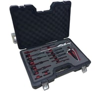 Набор съемников внутренних подшипников цанговый с обратным молотком Forsage 16пр. (8-58мм), в кейсе Premium F-915T1D-