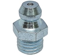 Пресс-масленка прямая оцинкованная MasloSmenka H1 M8x1, комплект 10 шт., оцинкованная сталь, Европейский стандарт DIN71412 010103-10