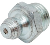 Пресс-масленка прямая оц. H1 R1/8"BSPT, комплект 10 шт., оцинкованная сталь, Европейский стандарт DIN71412, MasloSmenka 010108-10