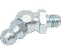 Пресс-масленка угловая оц. H2 M6x1, комплект 10 шт., оцинкованная сталь, Европейский стандарт DIN71412, MasloSmenka 010201-10