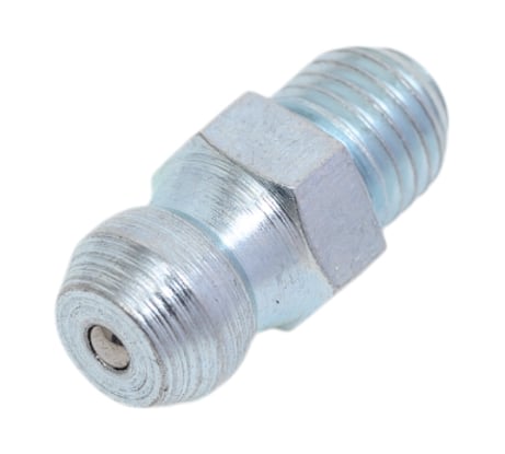 Пресс-масленка прямая оц. H1 M6x0,75, комплект 10 шт., оцинкованная сталь, Европейский стандарт DIN71412, MasloSmenka 010101-10