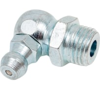 Пресс-масленка угловая оц. H3 R1/8"BSPT, комплект 10 шт., оцинкованная сталь, Европейский стандарт DIN71412, MasloSmenka 010307-10
