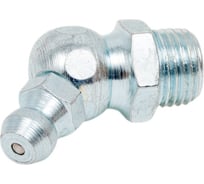 Пресс-масленка угловая оц. H2 R1/8"BSPT, комплект 10 шт., оцинкованная сталь, Европейский стандарт DIN71412, MasloSmenka 010207-10