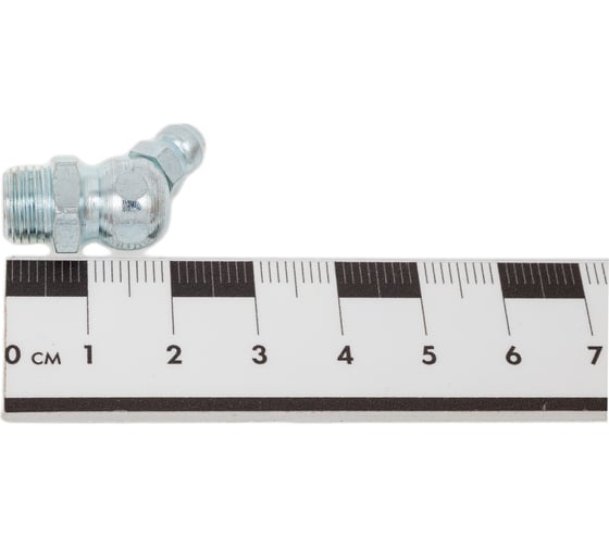 Пресс-масленка угловая оц. H2 R1/8"BSPT, комплект 10 шт., оцинкованная сталь, Европейский стандарт DIN71412, MasloSmenka 010207-10