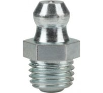 Пресс-масленка прямая оц. H1 M8x1, комплект 100 шт., оцинкованная сталь, Европейский стандарт DIN71412, MasloSmenka 010103-100