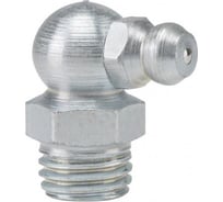 Пресс-масленка угловая оц. H3 M10x1,25, комплект 100 шт., оцинкованная сталь, Европейский стандарт DIN71412, MasloSmenka 010305-100