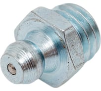 Пресс-масленка прямая оц. H1 M10x1.5, комплект 10 шт., оцинкованная сталь, Европейский стандарт DIN71412, MasloSmenka 010107-10