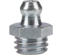 Пресс-масленка прямая оц. H1 M8x1,25, комплект 100 шт., оцинкованная сталь, Европейский стандарт DIN71412, MasloSmenka 010104-100