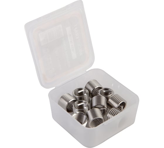 Резьбовые вставки WIEDERKRAFT M10X1.5, 10 предметов WDK-IN1015