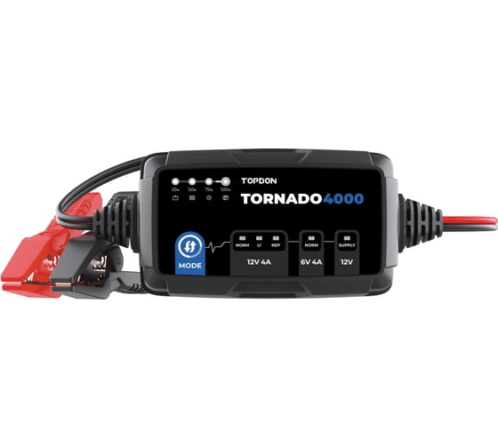 Умное зарядное устройство Topdon Tornado4000