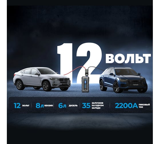 Пусковое устройство Topdon V2200