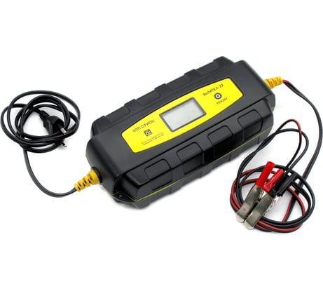 Зарядное устройство Вымпел 22 (герметичный корпус, 6А, 12В, автомат, ЖК дисплей) 2125