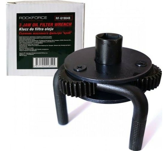 Съемник масляного фильтра ROCKFORCE краб 1/2 65-110 мм RF-61904B(47717) 1