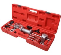 Обратный молоток для съема подшипников в наборе со сменными лапами и адаптерами, 17 предметов Forsage F-664B(15166)