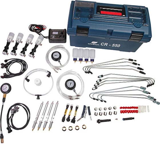 Тестер давления Grunbaum Common Rail CR-550 с компрессометром GB41004