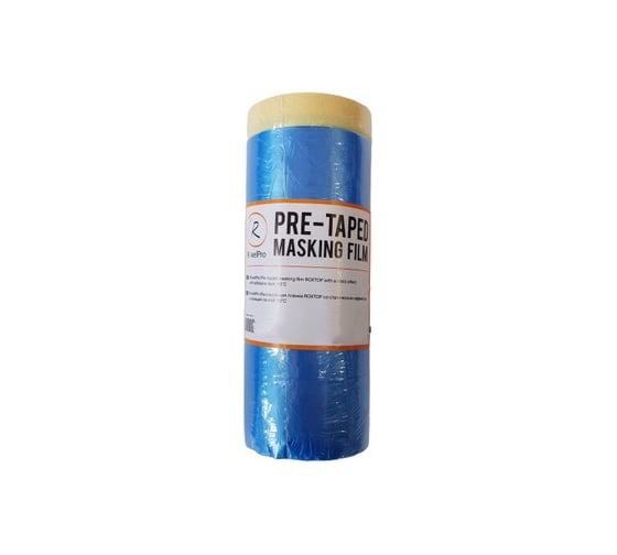 Плёнка маскирующая ROXTOP с клеящей лентой (1 шт; 0.65х33 м) RoxelPro 336224 1