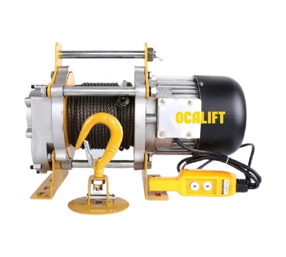 Лебедка строительная OCALIFT TSA 500 кг 50 м 1,5кВт 380в электрическая канатная TSA50050m380v