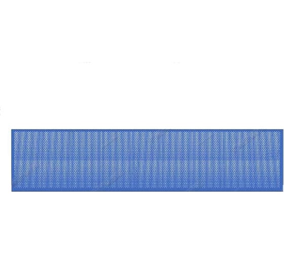 Упаковка перфорированных панелей FERRUM 1390x480x40мм, серый металлик, 2 шт 07.014-9007