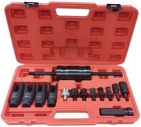 Комплект для снятия дизельных форсунок с обратным молотком, головками, в кейсе Forsage F-04A3002(5051)