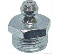 Пресс-масленка прямая оц. H1 M14x1.5, комплект 100 шт., оцинкованная сталь, Европейский стандарт DIN71412, MasloSmenka 010111-100