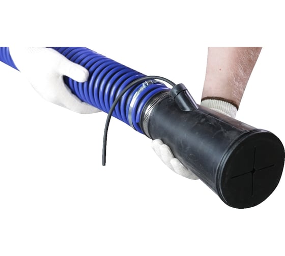 Круглая газоприемная насадка KraftWell 102 мм KRW-EN-102R