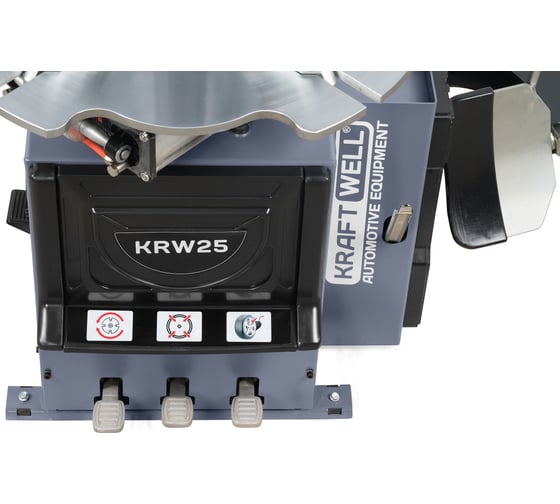 Полуавтоматический шиномонтажный станок KraftWell 10-26” KRW25