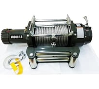 Автомобильная лебедка 4REVO 18000 lbs, 24В, SAE J706 со стальным тросом 4R-W181A-24