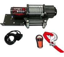 Автомобильная лебедка 4REVO 5000 lbs, 12В, со стальным тросом 4R-W051A