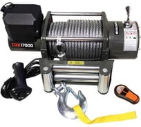 Автомобильная лебедка 4REVO 17000 lbs, 24В, со стальным тросом 4R-W170A-24