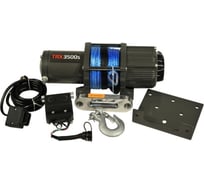 Лебедка для квадроцикла 4REVO S3500 12В, с синтетическим тросом 4R-W351B