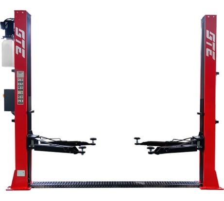 Двухстоечный подъемник 4т с нижней синхронизацией, 220В (электрический спуск) GTE H103 986420