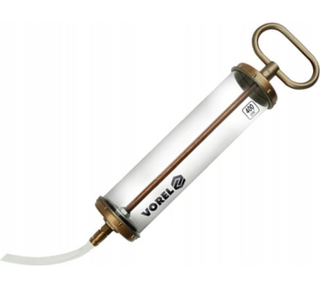 Шприц для откачки масла VOREL 400 мл, профессиональный 78031