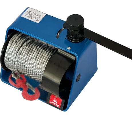 Лебедка ручная червячная Shtapler ЛЧР-1000 (1,0т, 30м) 71065410