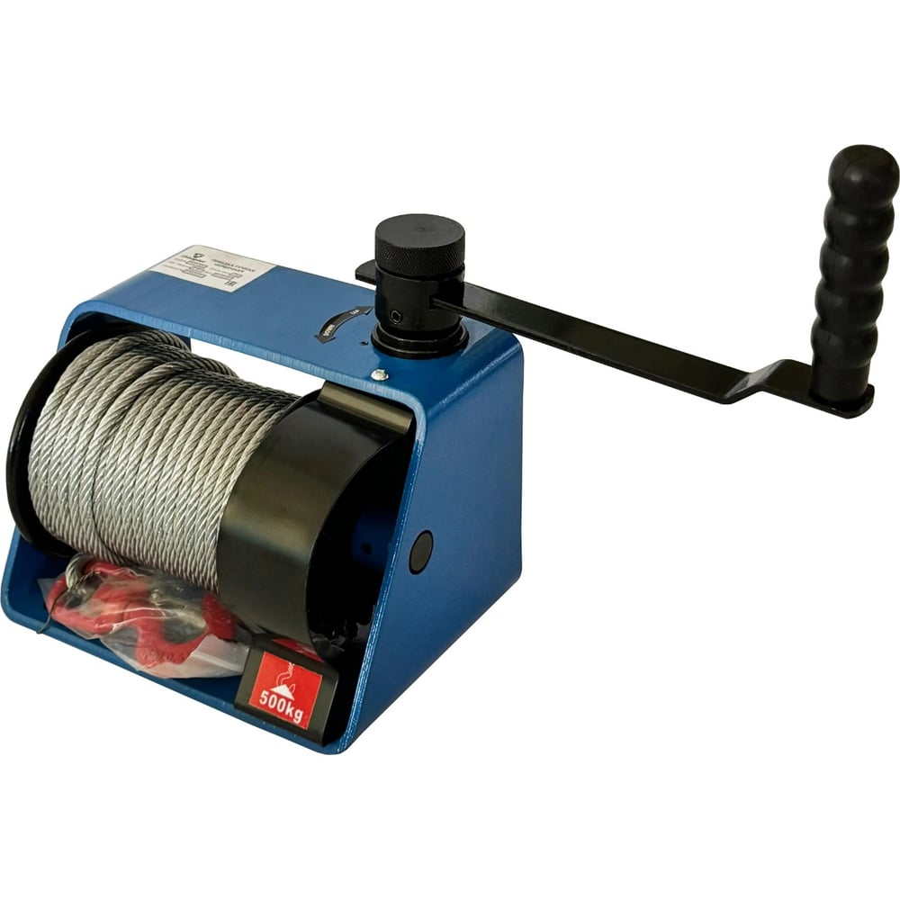Лебедка ручная червячная Shtapler ЛЧР-500 (0,5т, 25м) 71065409 ...