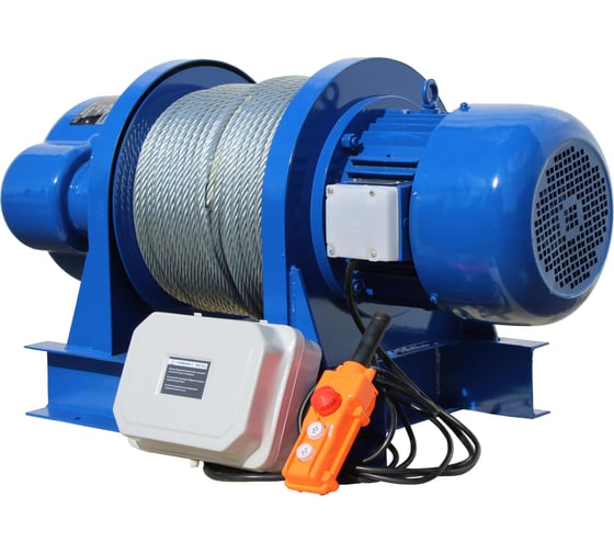 Лебедка электрическая тяговая стационарная Shtapler KDJ (J) 2000/1000кг 50/100м 380В 71058941