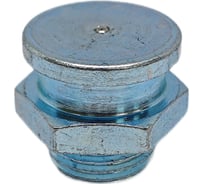 Пресс-масленка плоская оц. М22 22 мм. 16x1,5, комплект 10 шт., Европейский стандарт DIN71412, оцинкованная сталь, MasloSmenka 010601-10