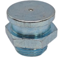 Пресс-масленка плоская оц. М22 22 мм. G3/8''BSPP, комплект 10 шт., оцинкованная сталь, Европейский стандарт DIN71412, MasloSmenka 010603-10