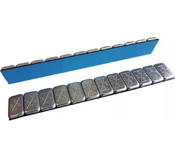 Клеевые груза ROSSVIK Fe 60гр 50шт/кор. тонкие, 12x5гр 080202 12х5гр 1