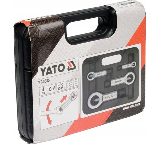 Набор гайколомов YATO 4 предмета 9-27 мм. YT-0585 37140585 092 1