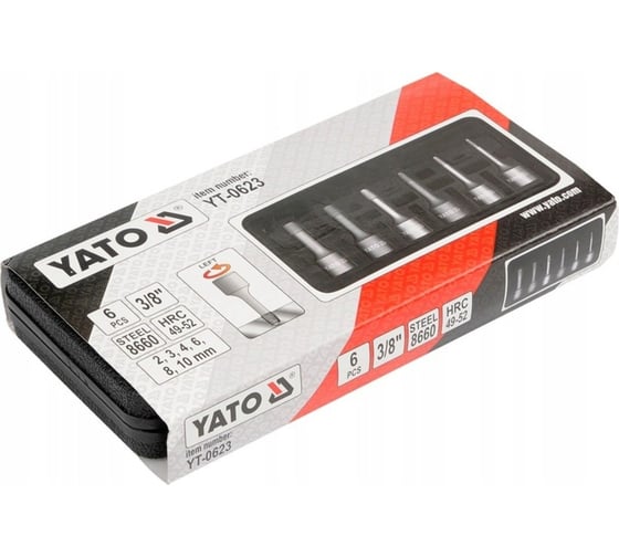 Набор экстракторов для шпилек YATO YT-0623 37140623 092 1